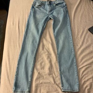 Light Wash Skinny Jeans